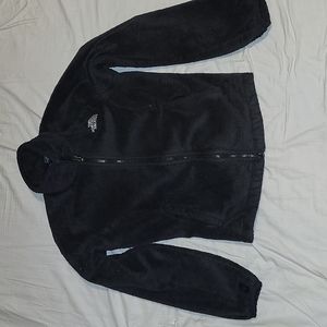 The north face fleece jacket size xs black